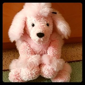 pink poodle plush toy